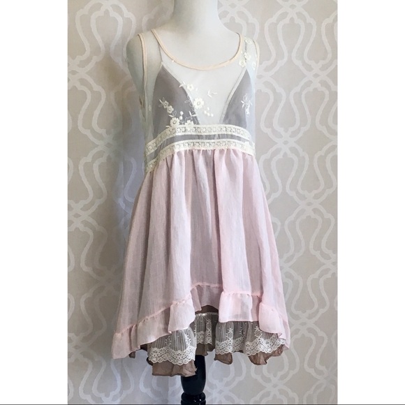 *LAST ONE!* Cotton Candy Babydoll Layering Tunic - Picture 5 of 8